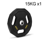 Barbell Plates Steel Single 2.5KG/5KG/10KG/15KG/20KG/25KG Olympic Weights 51mm/2inch Center Weight Plates For Gym Home Fitness Lifting Exercise Work Out Man and Woman (Color : 15KG/33lb x1)