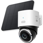 Anker eufy 4G LTE Cam S330 -valvontakamera, ulkokäyttöön, valkoinen
