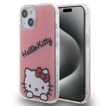 Hello Kitty iPhone 15 Skal Daydreaming Crossbody Rosa