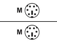 MicroConnect - Kabel för tangentbord/mus - PS/2 (hane) till PS/2 (hane) - 5 m