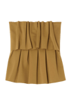 Dagmar SCULPTED TUBE TOP Guld