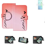 360° wallet case protective cover for Oppo Reno8 Pro+ Design smile