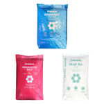 Hexeal Bath Salt Selection | 25kg Epsom + 25kg Himalayan Fine + 25kg Dead Sea