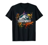 Jurassic World Dinosaurs Around Logo T-Shirt