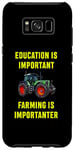 Coque pour Galaxy S8+ Agriculteur Tracteur Agriculture Paysan Enfants Cadeaux