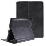 iPad Mini (2019) leather case with pen slot - Dark Grey