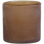 Frost ljuslykta, brown, medium