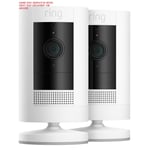 Ring StickUp Battery Out/Indoor Wireless Camera White 3rd gen same day dispatch*