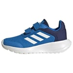 adidas Tensaur Run Sneaker, Blue Rush/core White/Dark Blue, 5 UK