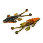 MOLIX FREAKY FLEX 7,5CM Välj färg ORANGE PUMPKIN