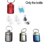 Mini Waterproof Metal Medicine Pill Box Case Bottle Holder Co D Light Blue