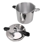 32cm Pressure Cooker Cook Pot Aluminium Alloy Food Steamer With BG