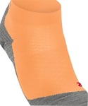FALKE Women's RU5 Race Short W SO Breathable Anti-Blister 1 Pair Running Socks, Orange (Cantaloupe 8155), 7-8