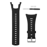 Armband för Suunto Ambit Serie 1/2/3, Slitstarkt Rem, Repskyddande Band, Vuxen, Svart