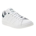 Womens Adidas White Stan Smith Leather Trainers Court Lace Up
