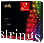 Twinkly Strings 2 Smart julebelysning 250 LED RGB