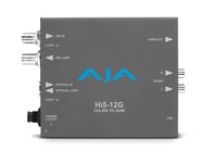 AJA Hi5-12G-R: 12G-SDI to _HDMI 2.0 Converter with Fiber Receiver