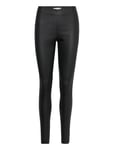 Memekb Leather Pants Bottoms Trousers Leather Leggings-Byxor Black Karen By Simonsen