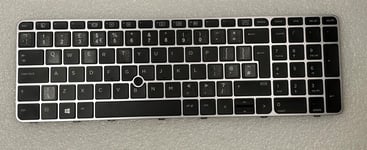 For HP EliteBook 850 G4 755 G3 836621-031 English UK Keyboard + STICKER