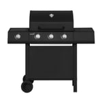 Mustang gasolgrill Kingsville 3+1 brännare (602465)