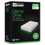 Seagate Game Drive for Xbox, 5 to, Disque Dur Externe, HDD Portable, USB 3.2 1re génération, Blanc, certifié Xbox, LED RVB, avec Les Services Rescue valables 3 Ans (STKX5000100)