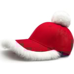Festlig tomteluva! Rolig jultomteluva Justerbar Fashion Santa Baseball Cap
