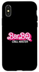 iPhone X/XS BarBQ Pink Retro Funny Barbecue Grill Master Classic Gear Case
