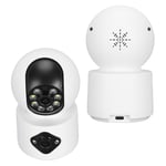 Home Security Camera Dual 2MP Lens Wireless WiFi Two Way Intercom Indoor Cam HEN