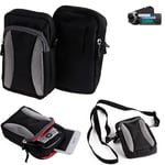 big Holster for Sony HDR-CX 240 E belt bag cover case Outdoor Protective