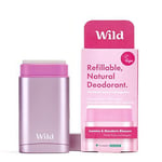 Wild - Natural Refillable Deodorant - Vegan & Eco-Friendly - Aluminium Free -