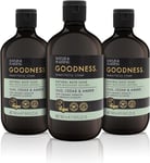 Baylis & Harding Goodness Oud, Cedar & Amber Bath Soak, 500ml (Pack of 3) - Veg
