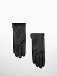 Mango Ofelia Leather Gloves