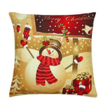 Christmas Pillowcase Cushion Cover Sofa Accessories Style 4