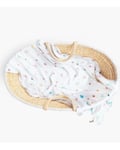 Swaddle Teppe - Øko Bambus | Layette - 120x120 - Fugler