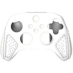 För Xbox Series S/X Game Controller Dammtätt silikonskydd Anti-halk Fodral - Vit
