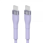 Ringke Fast Charging Pastel Cable USB-C till USB-C 1.2 m Lila