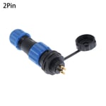 Cable Connector Sp13 Ip68 Waterproof 2 Pin