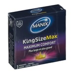 MANIX® King Size Maximum Comfort 3 pc(s) préservatif(s)