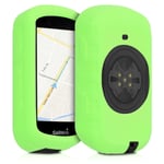 kwmobile Case Compatible with Garmin Edge 530 - Case Soft Silicone Bike GPS Protective Cover - Green