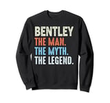 Bentley The Legend Name Personalized Cute Idea Men Vintage Sweatshirt