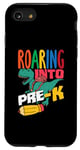 Coque pour iPhone SE (2020) / 7 / 8 Roaring Pre-K Sac à dos pour garçon Motif dinosaure