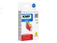 Kmp C85 - 9 Ml - Gul - Kompatibel - Bläckpatron - För Canon Pixma Ip4950, Ix6550, Mg5350, Mg6150, Mg6250, Mg8150, Mg8250, Mx715, Mx885, Mx895