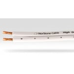 Norstone Classic W250 - Câble Haut-Parleur 2,5mm² blanc en cuivre OFC