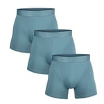 Salming Kalsonger 3P Bamboo Boxer Blå Large Herr