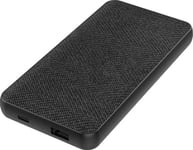 Sandstrøm 10000mAh powerbank med PD (svart)