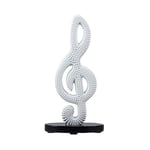 DRW Figurine clé de Soleil Blanc avec Pied Noir 15 x 0 cm