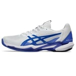 ASICS Homme Solution Speed FF 3 Clay Sneaker, White Tuna Blue, 43.5 EU
