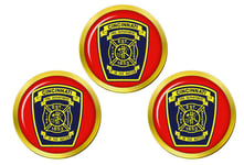 Giftshop UK Cincinnati Fire Department Golf Ball Markers
