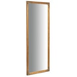 Biscottini Miroir Mural Long 142,5x5,5x52 | Miroir Mural Antique | Miroir de Chambre à Coucher | Miroir Shabby | Miroir Mural Long