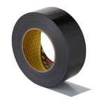 Kraftig vävtejp 2904, Svart, 48 mm x 50 m